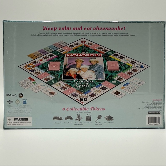 NWT The Golden Girls Monopoly - Factory Sealed - Picture 9 of 14